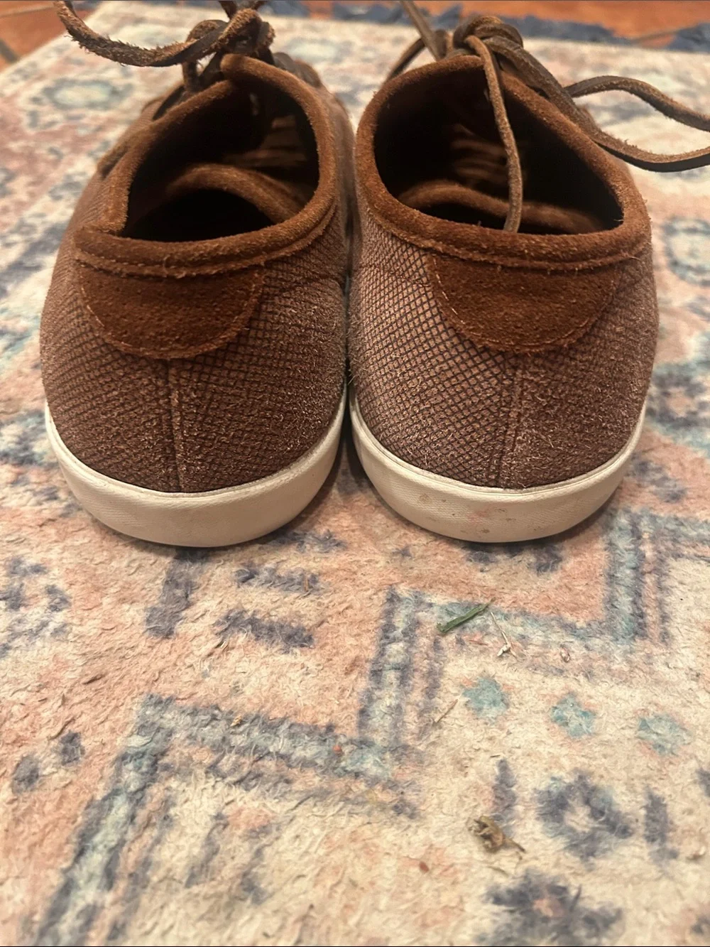 Frye Brown Men's Canvas Low-Top Sneakers